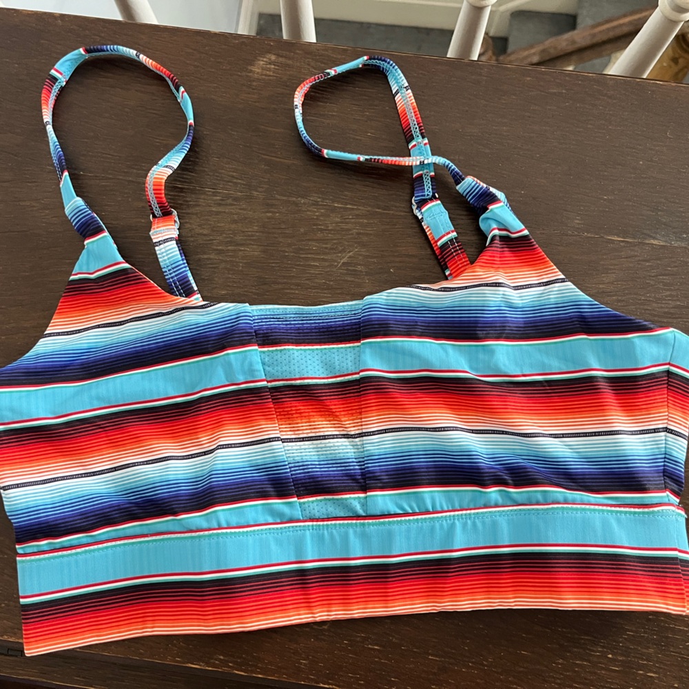 Shinesty Cooling Bralette Striped Multicolor Bra
